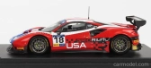 Looksmart Ferrari 488 Gt3 Usa Team N 18 1:43, vlajka USA