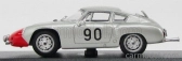 Best-model Porsche 1600gs Abarth N 90 Tour De Corse 1961 1:43 Silver Red