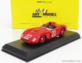 Art-model Ferrari 500 Tr Ch.0608 3rd N 22 Circuito 1957 G.munaron 1:43 Červená