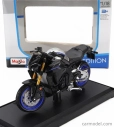 Maisto Yamaha Mt-10 Sp 2023 1:18 čierna strieborná