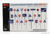 Miniart Accessories Segnali Stradali - Czechoslovakian Traffic Signs 1930-1940 1:35 /
