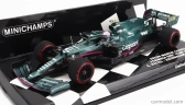 Minichamps Aston martin F1  Amr21 Mercedes M12 Eq Power+ Team Cognizant Formula One N 5 2nd Azerbaijan Gp 2021 Sebastian Vettel 1:43 Zelená