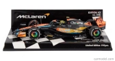 Minichamps Mclaren F1 Mcl60 Team Mclaren N 4 Abu Dhabi Gp 2023 Lando Norris 1:43 oranžová modrá čierna