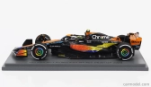 Spark-model Mclaren F1 Mcl60 Team Mclaren N 4 5th Abu Dhabi Gp 2023 Lando Norris 1:43 Orange Blue Black