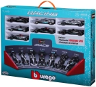 Bburago Mercedes gp Set F1 7x W05 N 6 2014 Nico Rosberg – W07 N 44 World Champion 2016 Lewis Hamilton – W10 N 77 2019 Valtteri Bottas – W12 N 44 2021 – W13 N 44 2022 – W14 N 63 2023 George Russell – W15 N 44 2024 1:43 čierna strieborná zelená