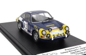 Trofeu Porsche 911s Coupe N 82 Tap Rally 1970 Colaco Marques - Jorge Cirne 1:43 Modrá Žlutá
