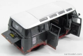 Maisto Volkswagen T1 Samba Minibus Custom 1967 1:25 Grey Met White
