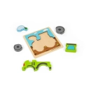 Bigjigs Vkladacie puzzle s traktorom