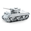 Oceľová stavebnica tank Sherman