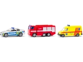 SIKU Blister – polícia, hasiči, ambulancia (česká verzia) 1:50