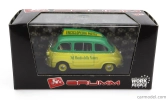 Brumm Fiat 600 Multipla - Enciclopedia Motta 1956 1:43 Žlutá Zelená