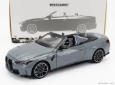 Minichamps BMW radu 4 M4 (g83) Cabriolet 2020 1:18 Grey Met
