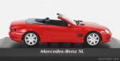 Minichamps Mercedes benz Sl-class (r230) 2001 1:43 Červená