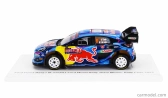 Spark-model Ford england Puma Rally1 Team Ford World Rally M-sport N 8 Winner Rally Chile 2023 Ott Tanak - Martin Jarveoja 1:43 Modrá Žlutá Červená