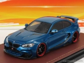 Glm-models BMW radu 2 M235i Darwinpro Mtc Black Sails Widebody 2015 1:43 Estoril Blue