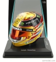 Spark-model prilby Bell Casco Helma F1 Lewis Hamilton Majster sveta Team Amg Petronas W08 N 44 Winner Mexico Gp 2017 1:5 Yellow