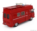 Edicola Peugeot J7 Van Fire Engine Service Departemental De Protection Contre L'incendie Puy De Dome 1969 1:43 Red
