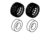 1610124 - Tires & Sponge Set (2)