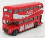 Corgi Routemaster Rml 2757 Autobus London Coca-cola 1956 1:64 Červená Bílá