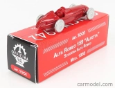 Officina-942 Alfa romeo F1 159 Alfetta N 0 Team Scuderia Alfa Romeo 1950 Majster sveta 1:76 červená