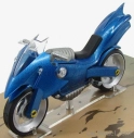 Edicola Batman Batcycle - Legend Of The Dark Knight 1:18 Blue Met