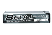 NOSRAM 1/12 Hyper LCG Modified GRAPHENE-4.2 8600mAh Hardcase batéria - 3,7V - 120C/60C