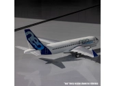 RC letadlo E-flite Airbus A320neo EDF AS3X+ SAFE Select BNF Basic, bílá