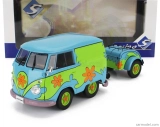 Solido Volkswagen T1 Van Kool Combi Ghosthunters Machine With Trailer 1950 1:18 Modrá Zelená