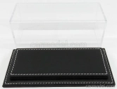 Atlantic Vetrina display box Molhouse Base In Pelle Nera - Leather Base Black - Lungh.lenght Cm 17 X Largh.width Cm 8 X Alt.height Cm 7 (altezza Interna 5.2 Cm ) 1:43 Plastový Displej