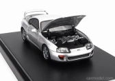 Lcd-model Toyota Supra Mkiv (a80) Coupe 1993 - Engine Details 1:64 Silver