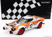 Minichamps Lancia Stratos Hf N 12 Rally Acropolis 1979 S.lambda - K.fertakis 1:18 Bílá Oranžová
