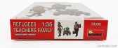 Miniart Figúrky Utečenci Učitelia Rodina 1:35 /