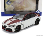 Solido Alfa romeo Giulia Gtam 2023 1:18 Biela červená