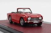 Modely v mierke Matrix Triumph Tr5 Cabriolet Open 1967 1:43 Červená