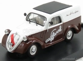 Brumm Fiat 500b Van Pubblicitario Caffarel Cioccolato 1950 1:43 hnedá biela