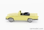 Officina-942 Fiat 1200 Spider Carrozzeria Ghia Cabriolet Otvorený 1958 1:76 Žltá