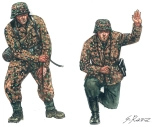 Italeri figúrky – WWII – GERMAN PAK40 AT GUN