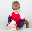 Bigjigs Toys Drevený hriankovač ružový - poškodený obal
