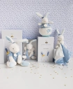 Doudou Plyšový zajačik námorník hrajúci melódiu 14 cm