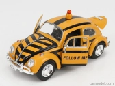 Motor-max Volkswagen Beetle Airport Follow Me Service Car 1968 1:24 Žlutá Černá