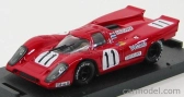 Brumm Porsche 917 K 1000 Km Monza 1970 N 11 Piper - Ad. 1:43 Červená