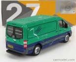 Tiny toys Mercedes benz Sprinter Van Transporter Post Office 2018 1:76 Zelená Modrá