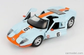 Motor-max Ford usa Gt Gulf N 6 1968 1:24 Světle Modrá Oranžová