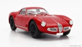 Maxima Alfa romeo Atl Sport Coupe 2000 1968 – Black Wheels 1:18 Rosso Alfa Red