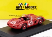 Umelecký model Ferrari 500tr Spider N 451 Víťaz triedy Mille Miglia 1957 Gino Munaron 1:43 Červená