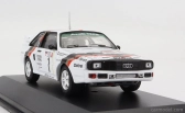 Cmr Audi Quattro Sport N 1 Winner Rally Adac Stadte 1984 W.rohrl - C.geistdorfer 1:43 Bílá