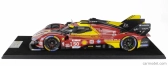 Looksmart Ferrari 499p 3.0l Turbo V6 Team Ferrari Af Corse N 50 Winner 24h Le Mans 2024 Antonio Fuoco - Miguel Molina - Nicklas Nielsen 1:12 Červená Žlutá Černá