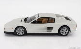 Kk-scale Ferrari Testarossa Mki Usa Version 1984 Monodado Monospecchio 1:18 White
