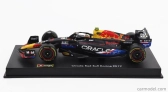 Bburago Red bull F1  Rb19 Team Oracle Red Bull Racing N 11 4th Austin Usa Gp 2023 Sergio Perez - With Pilot And Showcase 1:43 Matt Blue