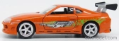 Jada Toyota Supra Mkiv 1995 - Paul Walker - Brian O'conner - Rýchlo a zbesilo I (2001) 1:32 Oranžovo zelená